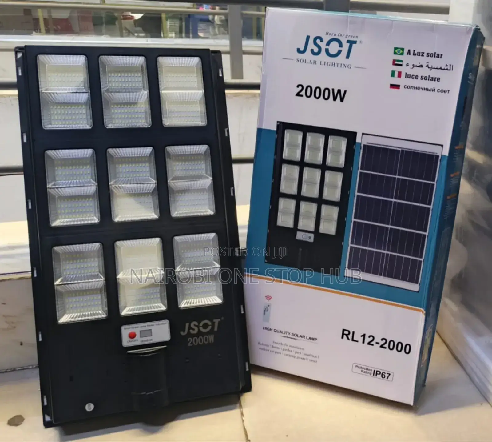 Durable Jsot Rl12 Jsot Solar Street Light