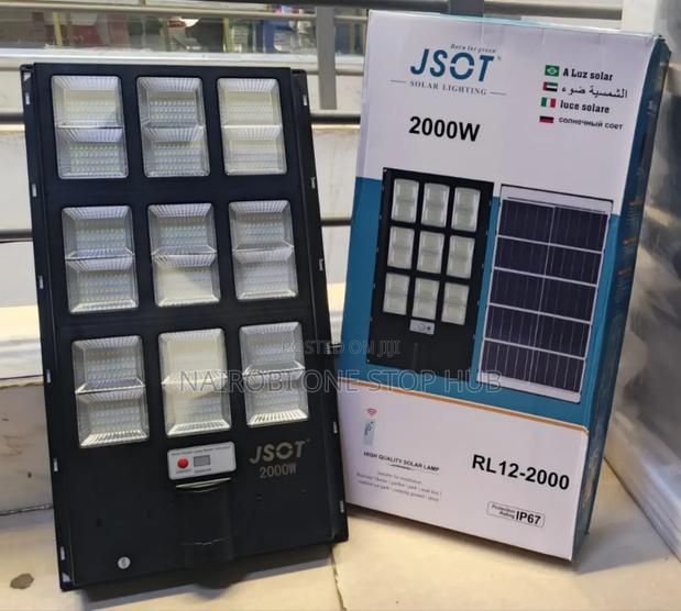 Durable Jsot Rl12 Jsot Solar Street Light - main view
