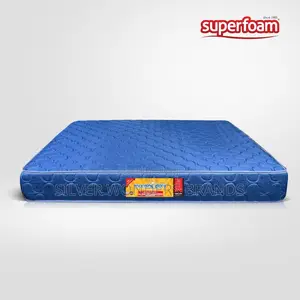 Superfoam Morning Glory High Density, 6x6x8 Inches Quilted Mattress