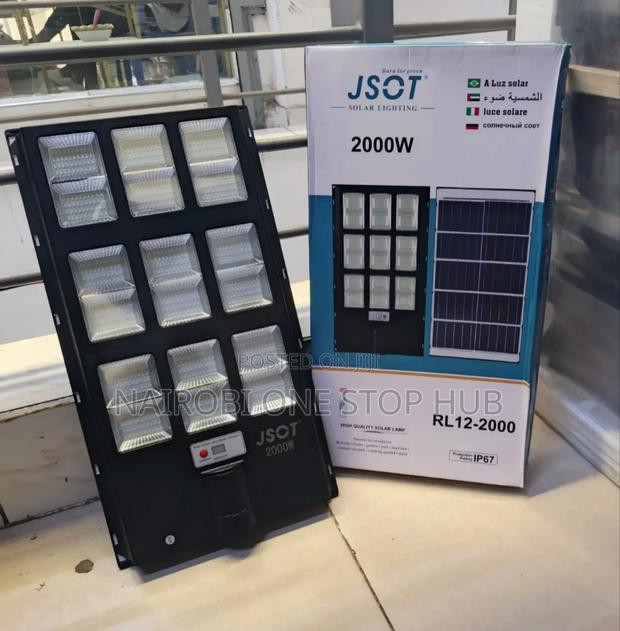 Jsot Rl12 2000w Outdoor Solar Street Light