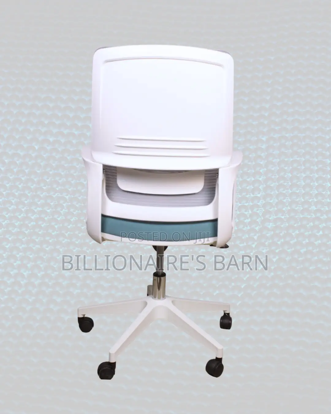 White Ergonomic Mesh Office Chair (Imported) — Fast Seller