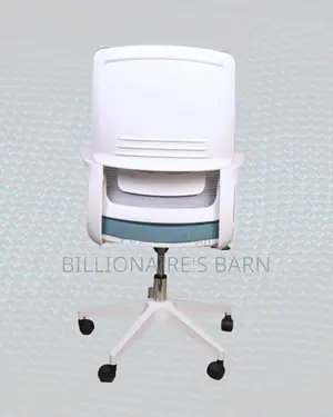 White Ergonomic Mesh Office Chair (Imported) — Fast Seller