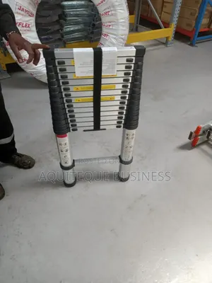 Aluminium Single Telescopic Ladder
