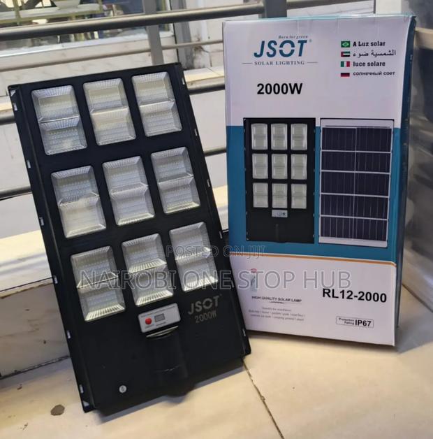 Energy Saving Jsot 2000w Solar Street Light - main view