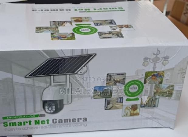V380 Single Lens 4g Solar Camera 360 Degree Rotation