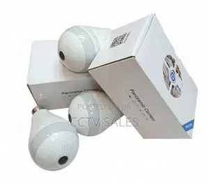 Wifi 360 Nanny Camera Two Way Audio Bulb Camera