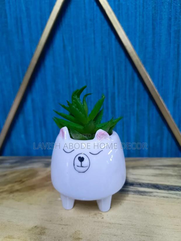 Ceramic Cat Succulent - thumbnail 6