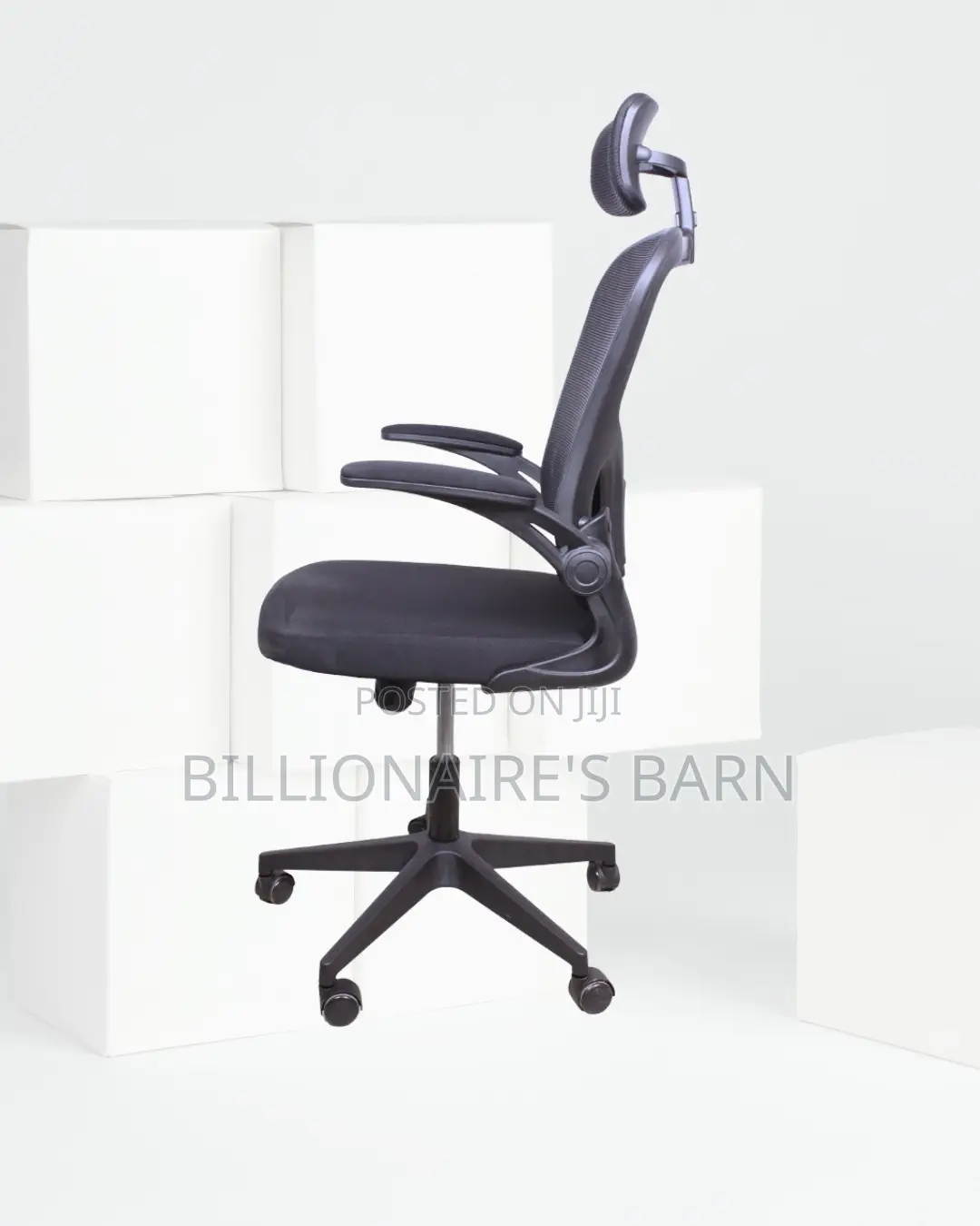 Grey Ergonomic Office Chair | Pro-Grade Steel Frame