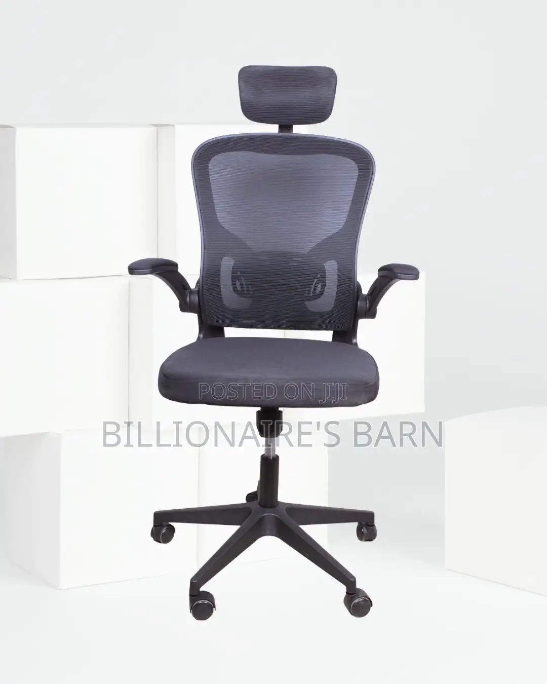 Grey Ergonomic Office Chair | Pro-Grade Steel Frame