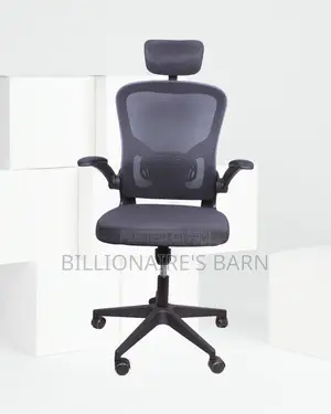 Grey Ergonomic Office Chair | Pro-Grade Steel Frame