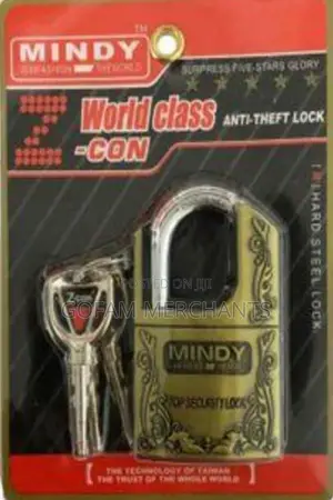 Mindy Top Anti-Burglar Theft Zinc Alloy High Security Padlock