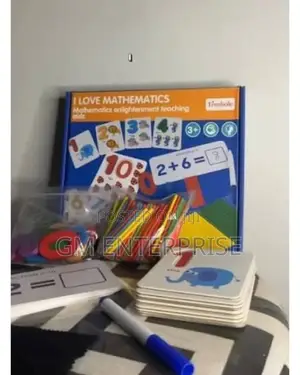 I Love Mathematics Kids Cards Game