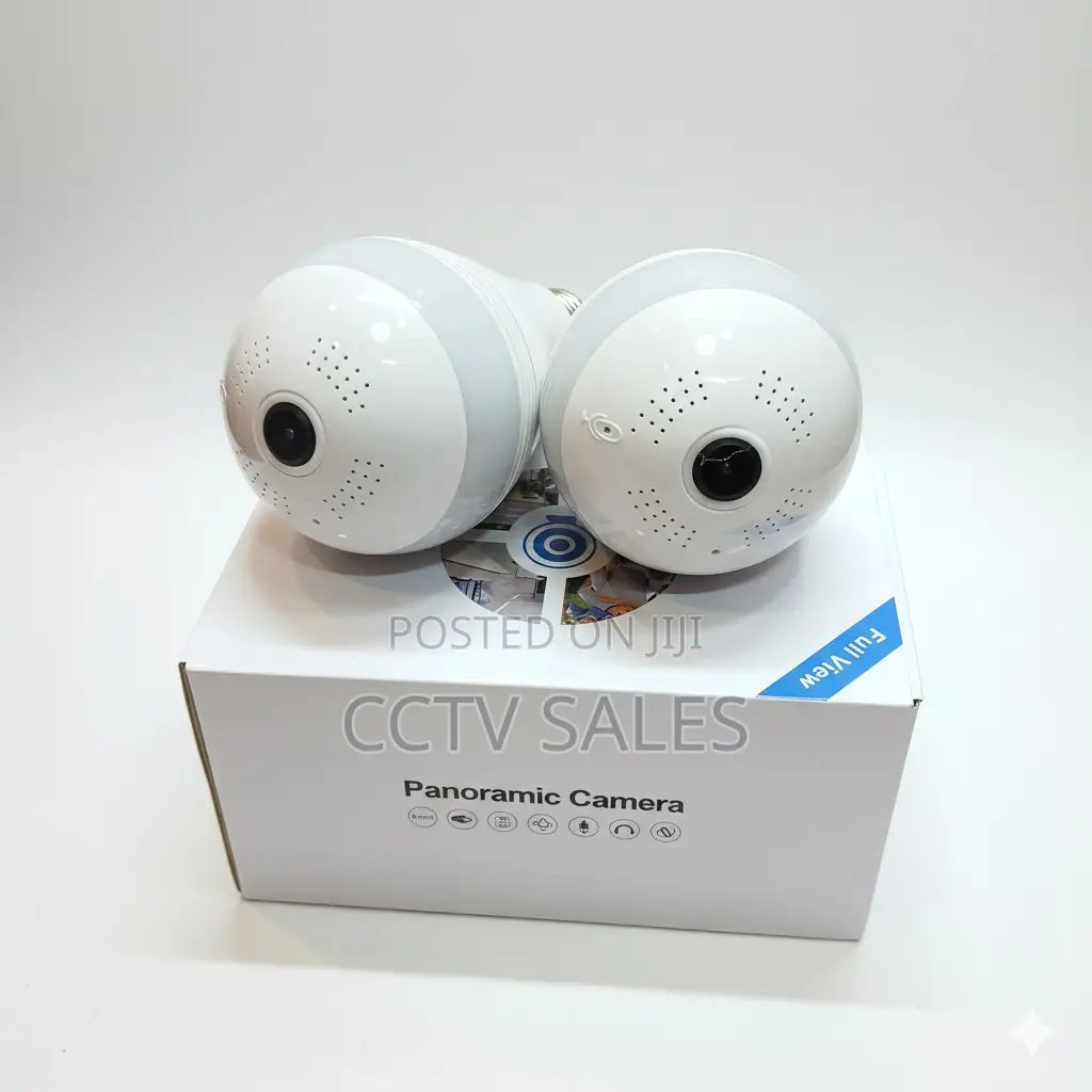 Bulb Camera 1080p Wifi Security Camera for Home, Office Surveillance