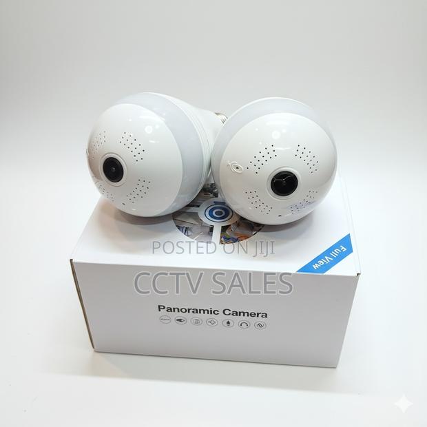 Bulb Camera 1080p Wifi Security Camera for Home, Office Surveillance