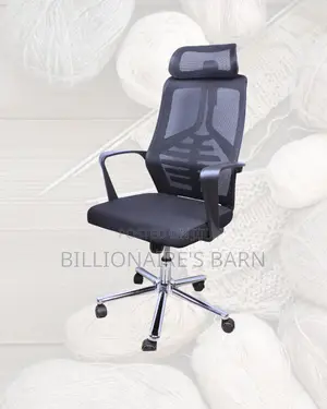Modern High Back Mesh Office Chair | Nylon Castors