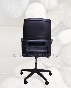Black Ergonomic Mesh Office Chair | Sleek Tilt Lock Mechanism