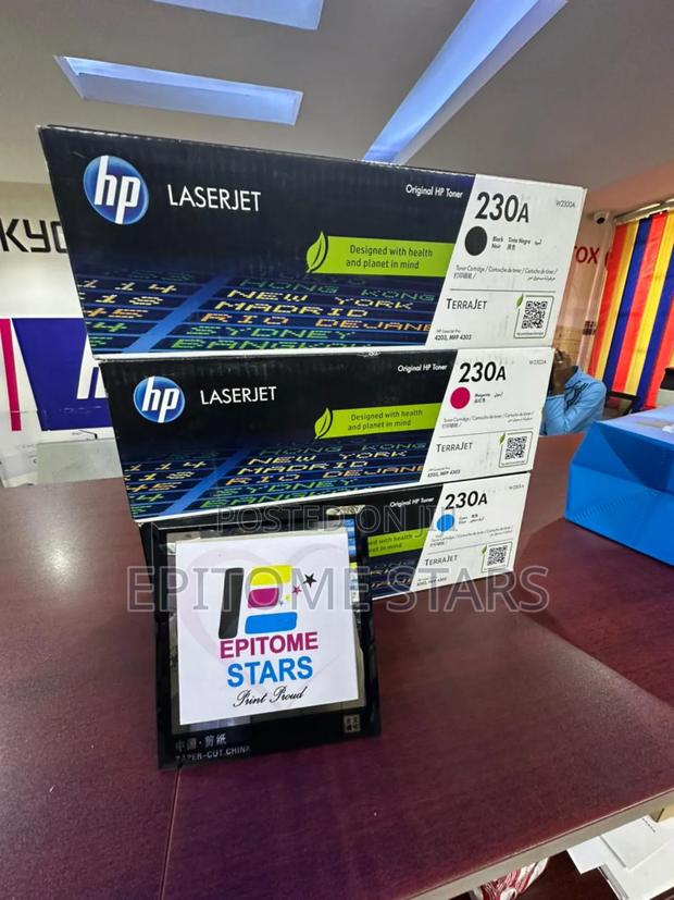 Hp Color Laserjet Pro 4203dw Toner Hp 230a Yield Above 1,999 Copies