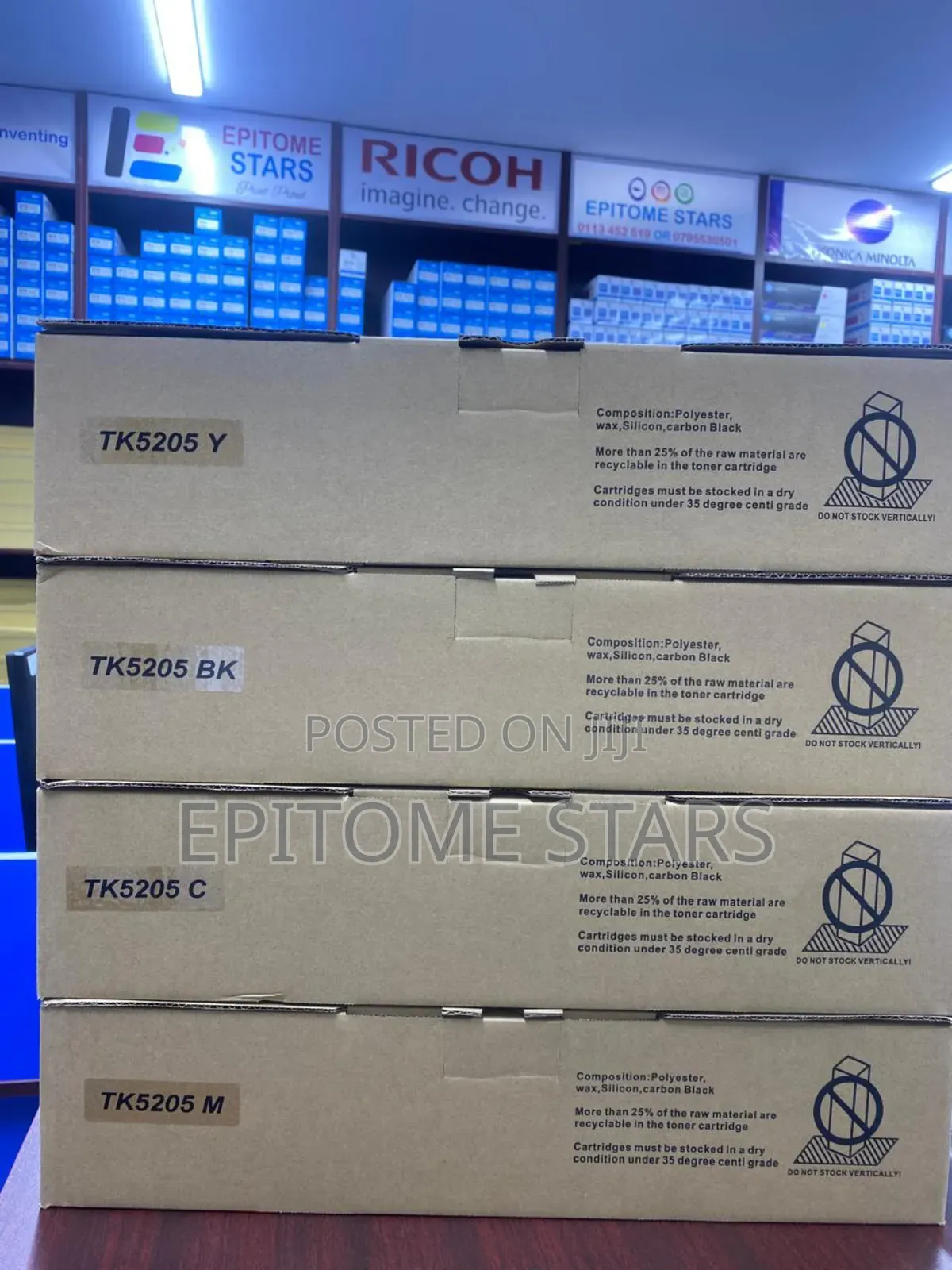 Kyocera Taskalfa 356ci Toner Tk 5205 Yield Above 9,000 Pages