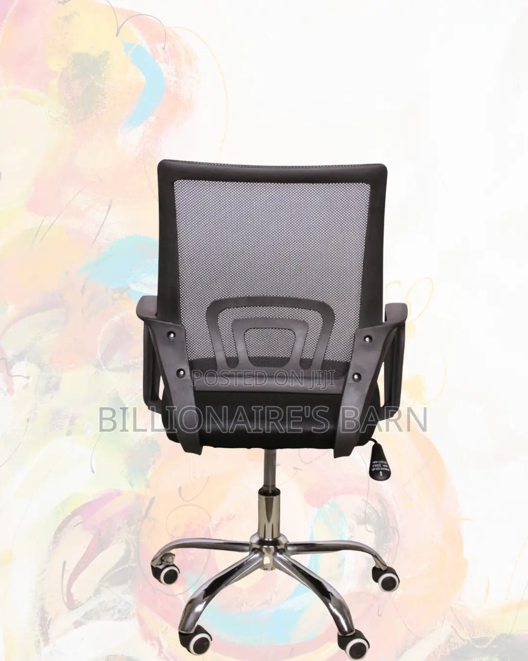 Secretarial Mesh Office Chair (Minimal) — Moving Fast