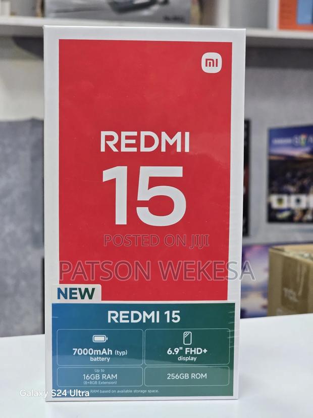 New Xiaomi Redmi 15 128 GB Black - thumbnail 2