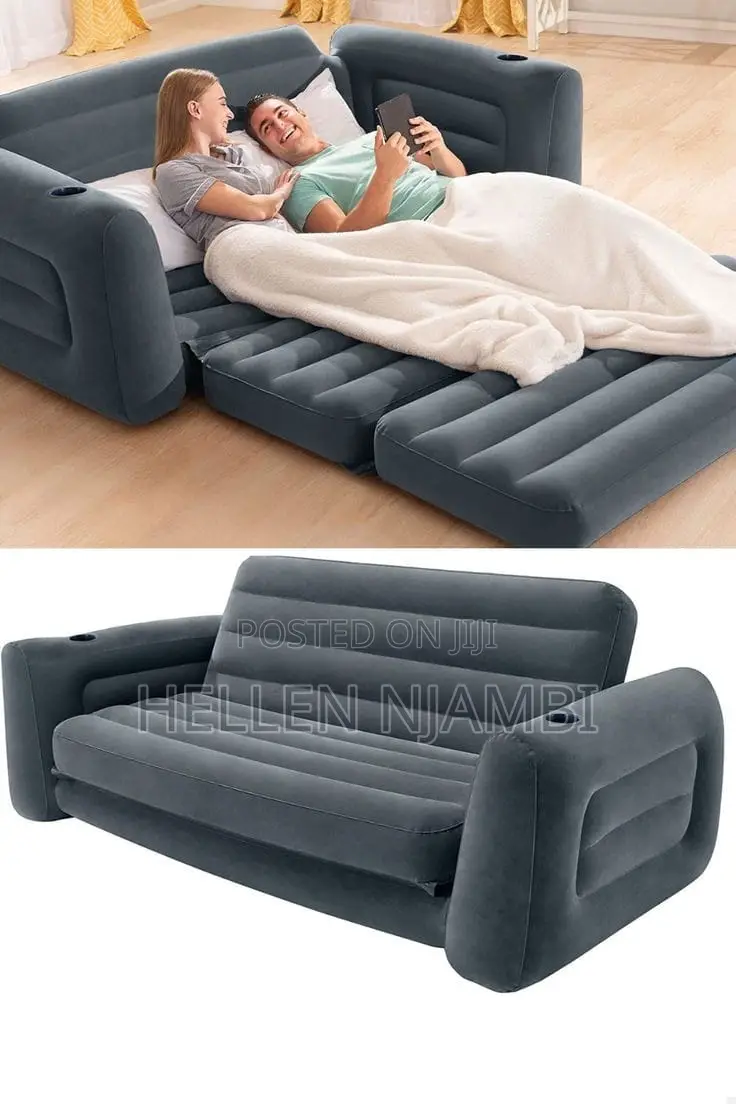 3 Seater Pull Out Sofa Bed With an Electric Pump