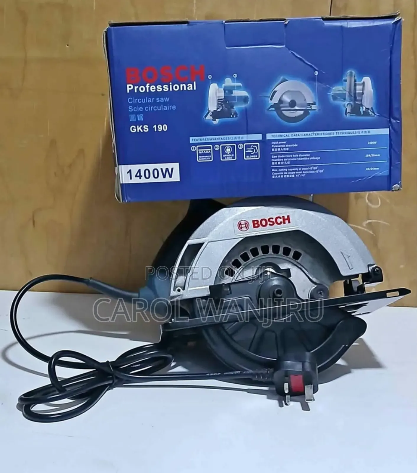 Bosh Circular Saw Machine,/ 7" Bosch Circular Saw Machine