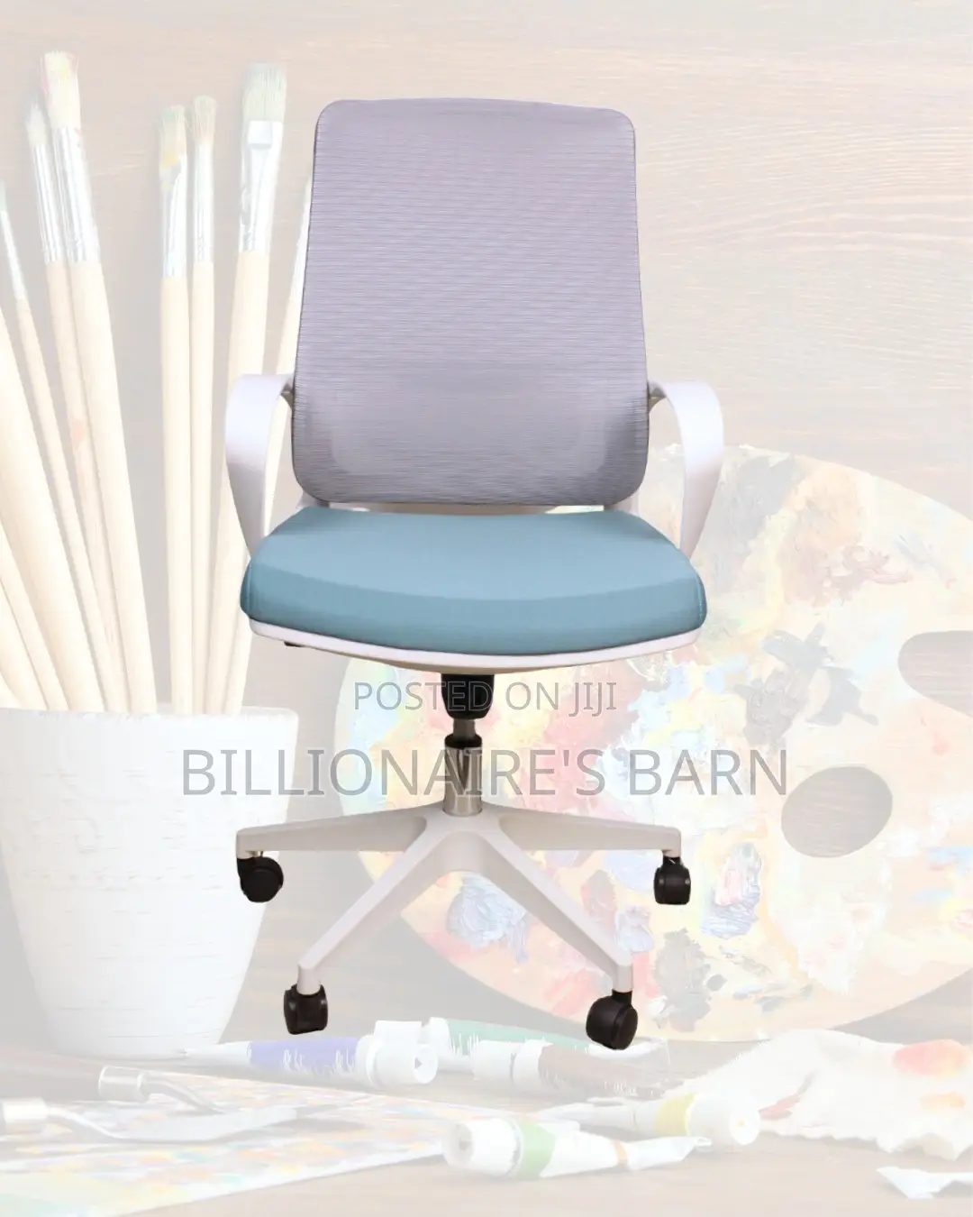White Ergonomic Mesh Office Chair (New Arrival) — Limited Stock