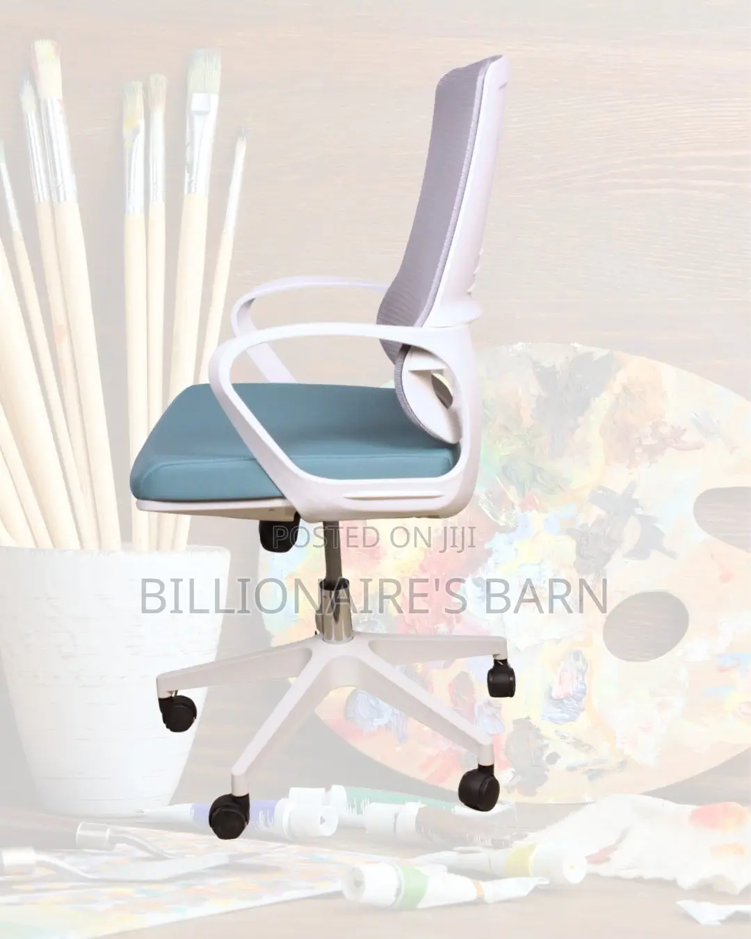 White Ergonomic Mesh Office Chair (New Arrival) — Limited Stock