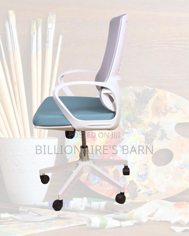 White Ergonomic Mesh Office Chair (New Arrival) — Limited Stock - thumbnail 2