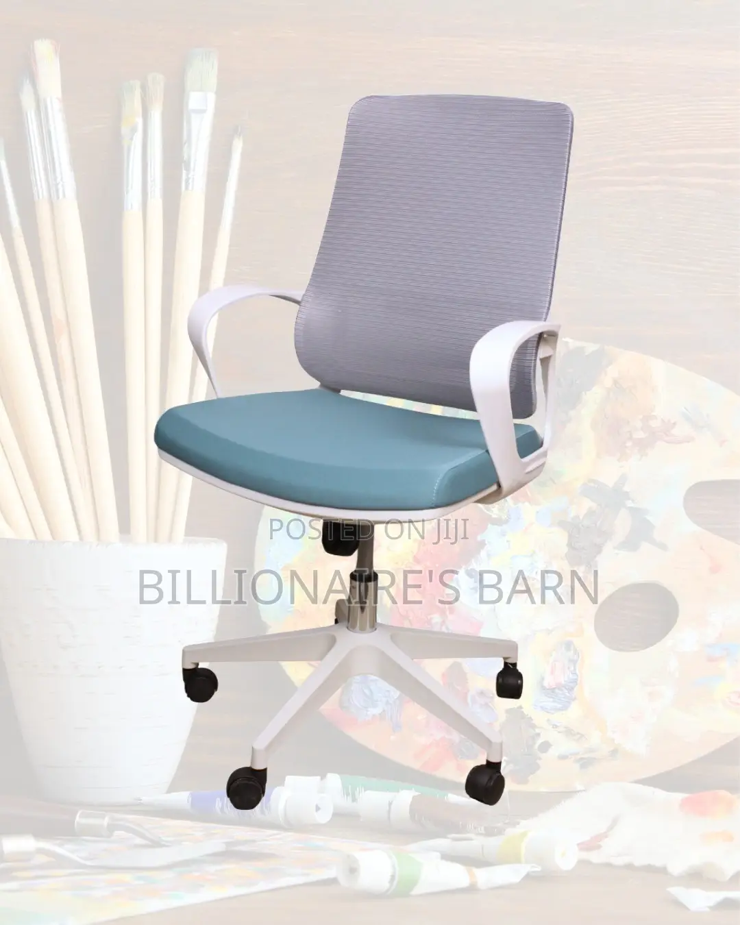 White Ergonomic Mesh Office Chair (New Arrival) — Limited Stock