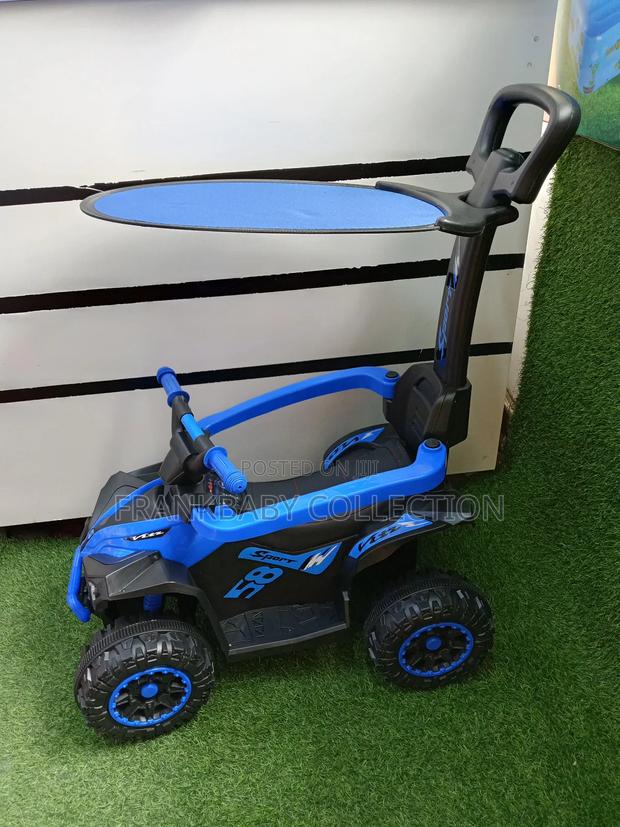 Smart Baby Ride-on Car With Canopy