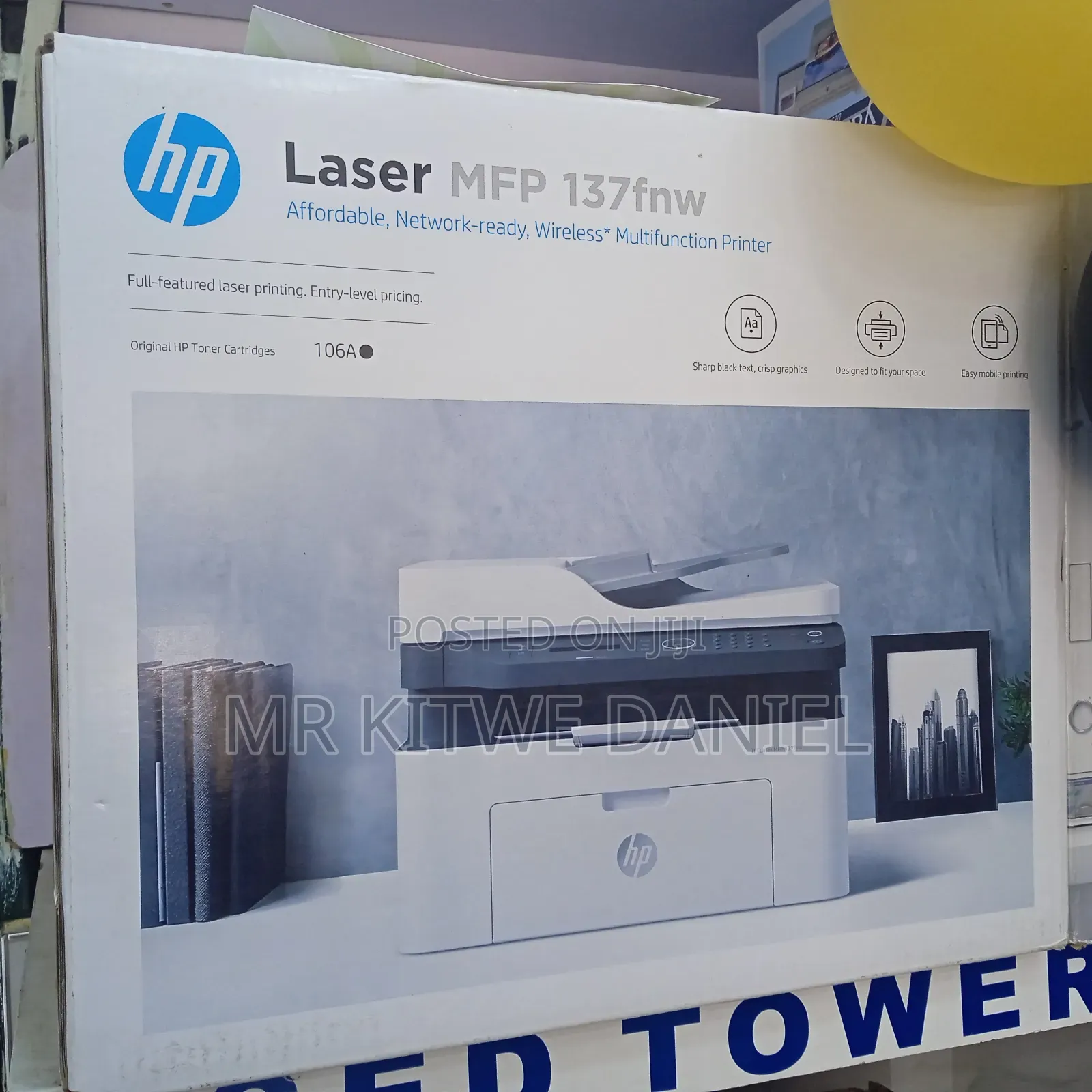 Hp Laser MFP 137fnw Printer
