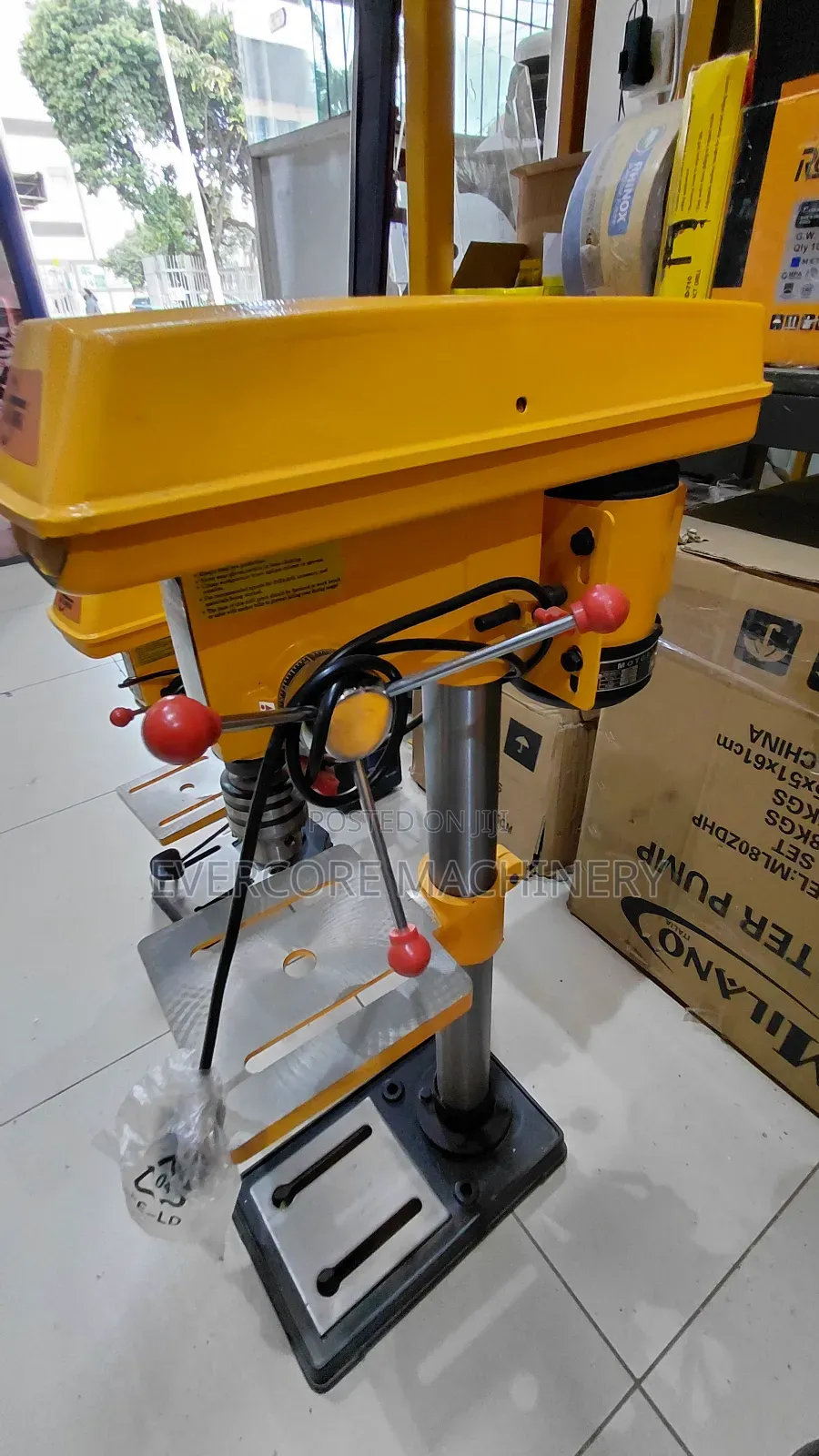 Jtmax 25mm Heavy Duty Drill Press Machine Electric.