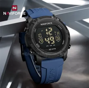 Naviforce Gent's Silicon Straps Digital Fashion Watches