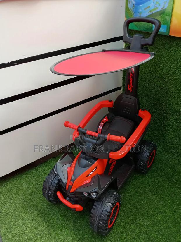 Baby Rider Push Ride-on Car With Canopy