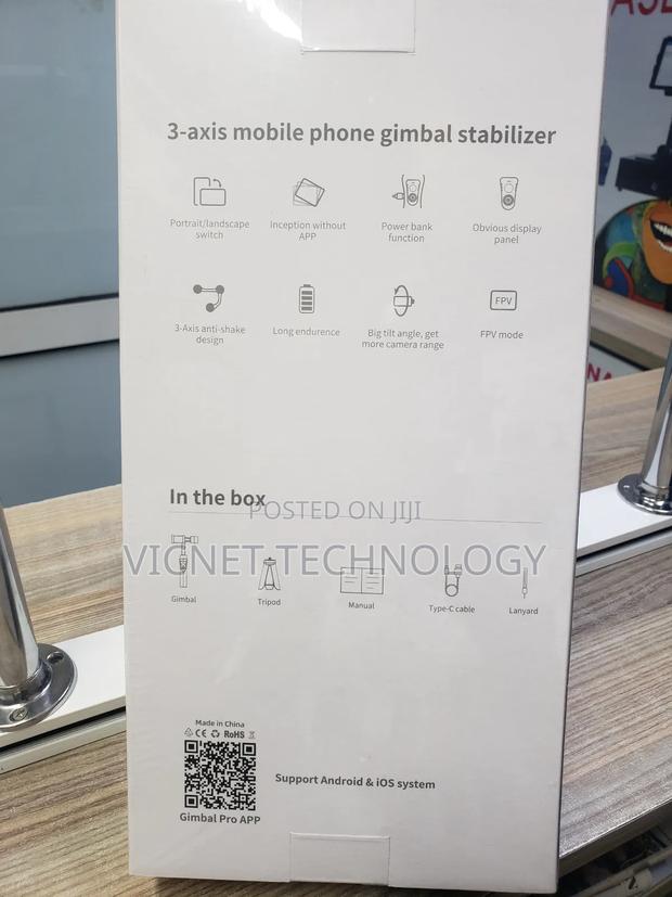 Mobile Stabilizer Gimbal With 3 Axis - thumbnail 3