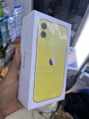 New Apple iPhone 11 128 GB Yellow