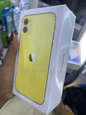 New Apple iPhone 11 128 GB Yellow
