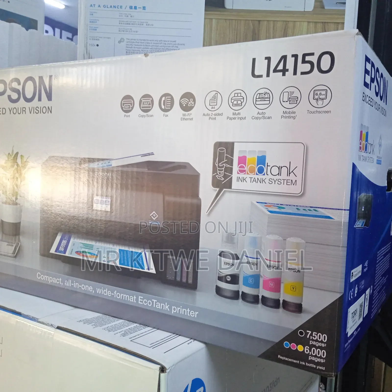 Epson Ecotank L14150 A3+ Wi-Fi Duplex Wide-Format Printer