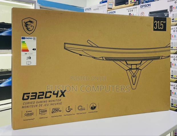 Msi G32c4x, 32" Gaming Monitor, 1920 X 1080 Curved Gaming Monitor - main view