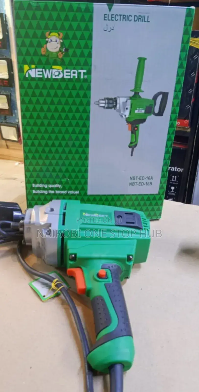 Powerful Newbeat Electric Drill for Precision Work