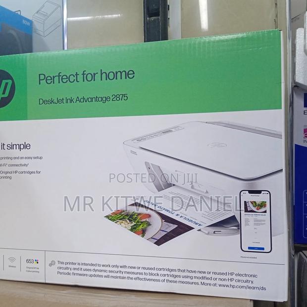 Hp Deskjet 2875 Wireless Deskjet Printer - thumbnail 3