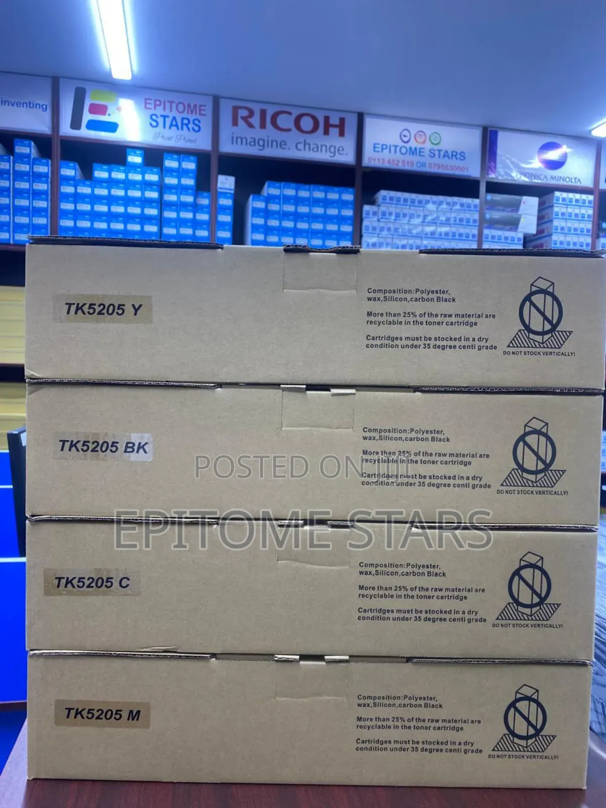 Kyocera Taskalfa 358ci Toner Tk 5205 Yield Above 9,000 Copies