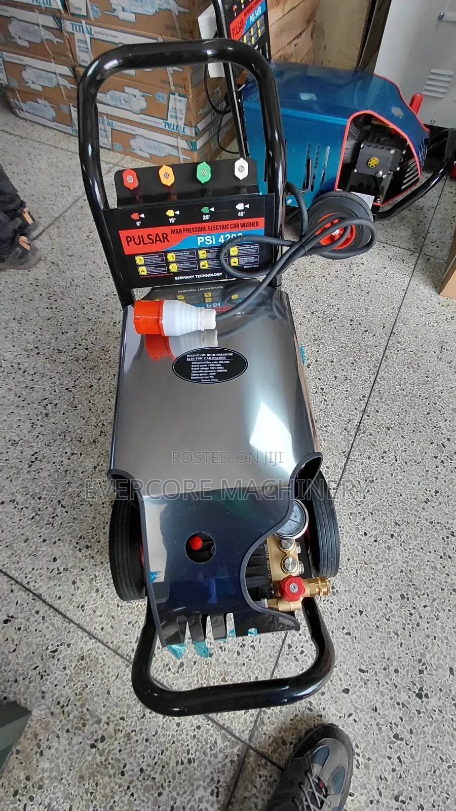 Pulsar 4200psi Three Phase Electric Highpressure Washer Machine