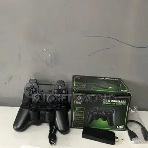 Black Mini Plus+ Retro Game Console/Wireless Controllers – – 10,000