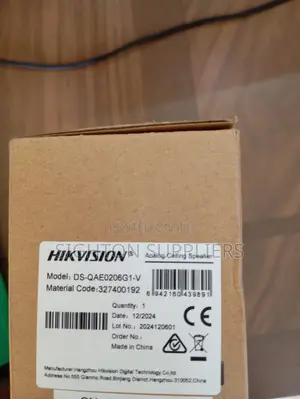 Hikvision Analog Speaker – Ds-Qae0206g1-V