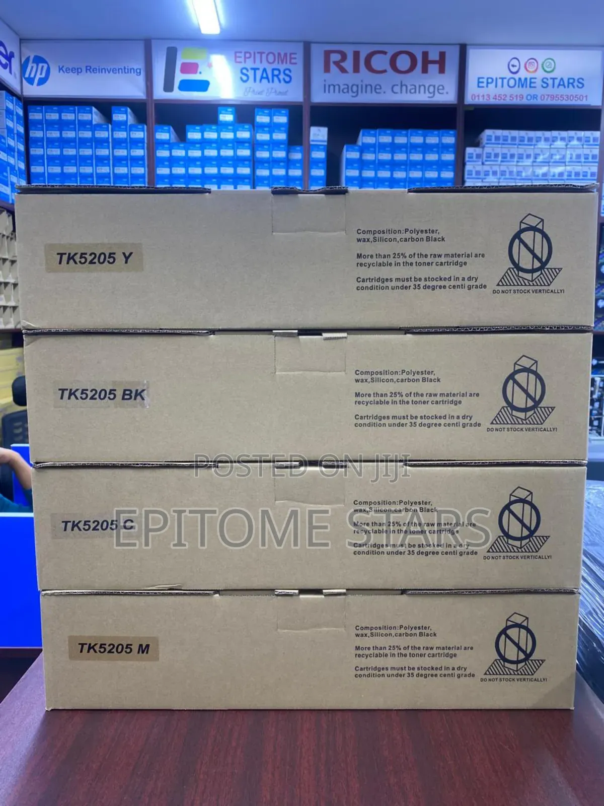 Kyocera Taskalfa 356ci Toner Tk 5205 Yellow Yield Above 9,000 Copies