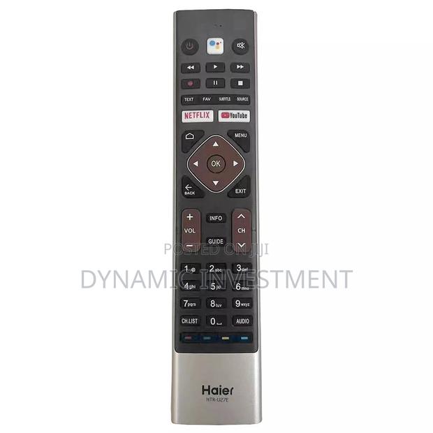 New Original Haier Bluetooth Led Smart/Android Tv Remote Control - thumbnail 3