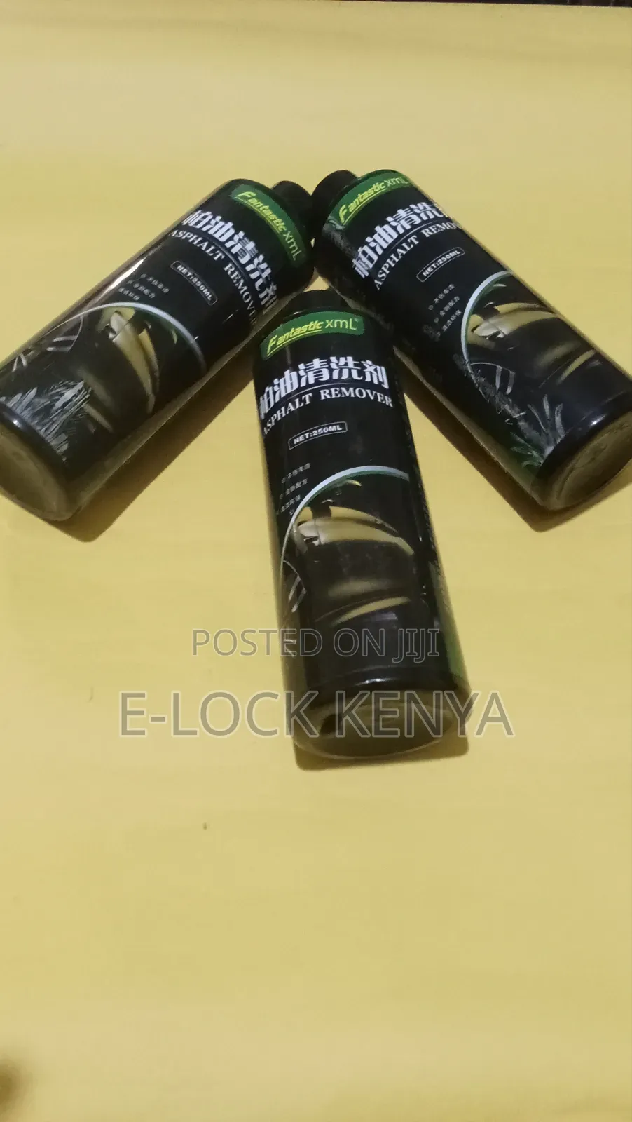 Safe Asphalt Cleaner for Car Surfaces