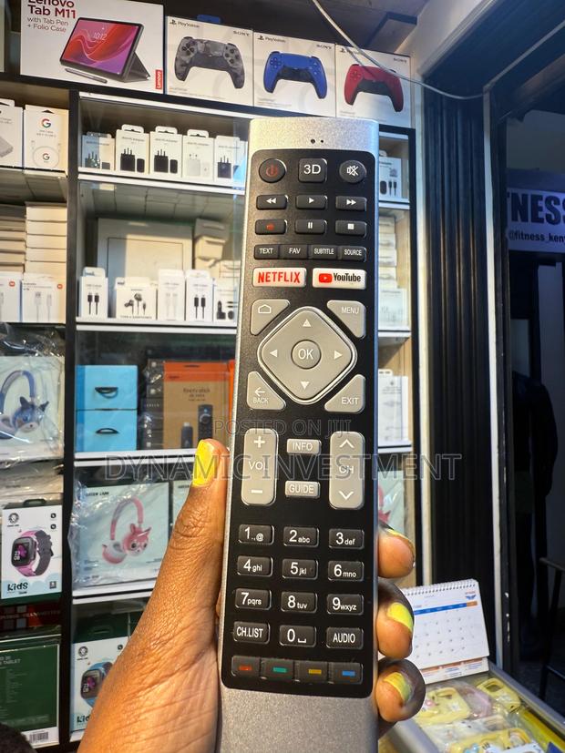 Haier Original Android/Smart Remote Control With Netflix Youtube - thumbnail 2